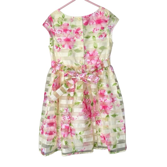 Jona Michelle Yellow Floral Dress 7 - Picture 6 of 12